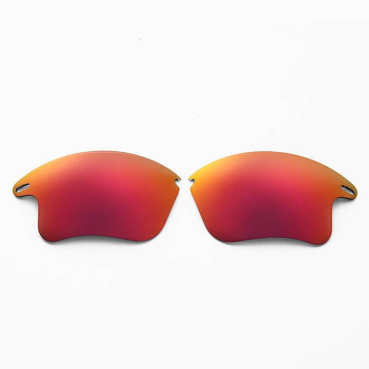 Fire Red Non-Polarized + Black Rubber Kit