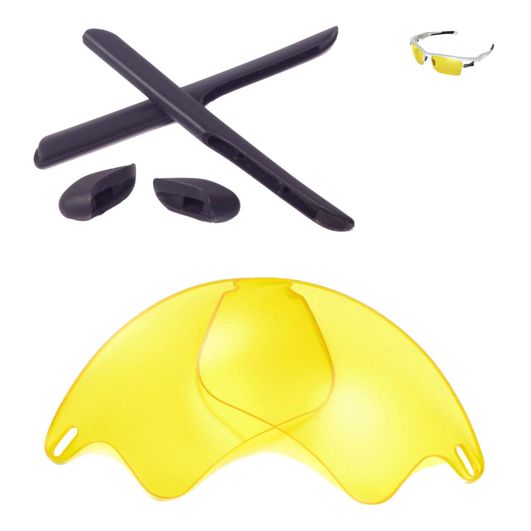 Yellow Non-Polarized + Black Rubber Kit