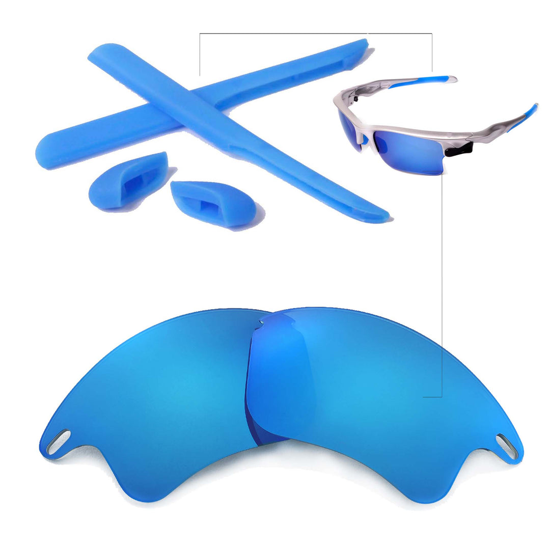 Ice Blue Non-Polarized + Rubber Kit