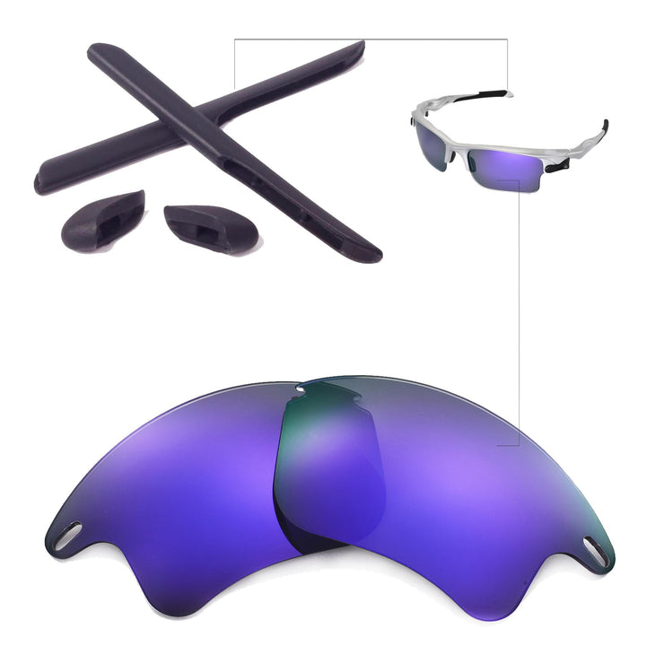 Purple + Black Rubber Kit