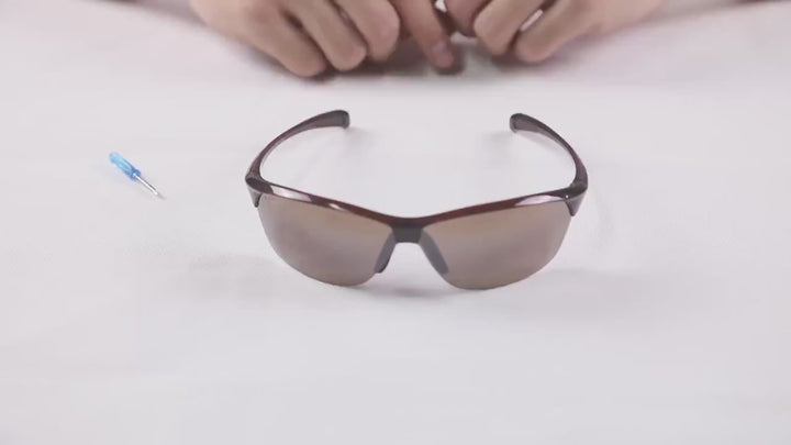 How to install replacement lenses: Maui Jim Hot Sands