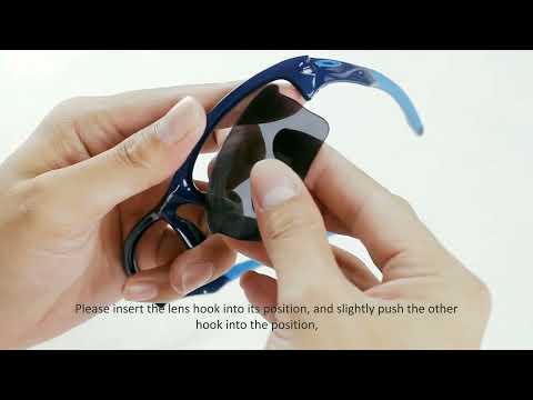 How to install Walleva Replacement Lenses for Oakley Quarter Jacket (OO9200 Series)