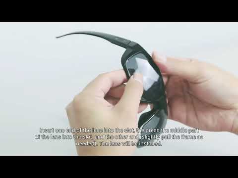 How to install Walleva Replacement Lenses for Oakley Straightback (OO9411 Series)