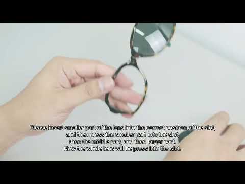 How to install Walleva Replacement Lenses for Maui Jim Cloud Break MJ700