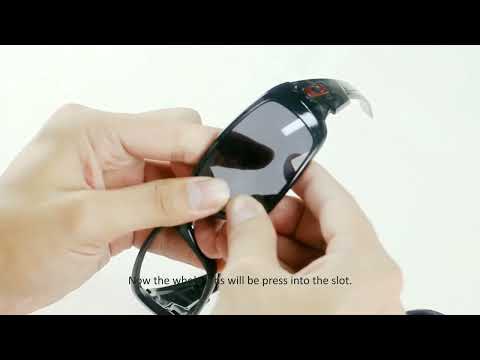 How to install Walleva Replacement Lenses for Oakley Crankshaft (OO9239 Series)