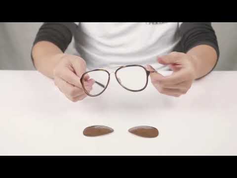 How to install Walleva Replacement Lenses for Oakley Kickback (OO4102 Series)