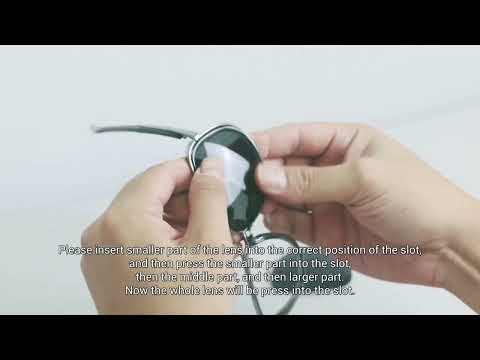 How to install Walleva Replacement Lenses for Oakley Split Time (OO4129 Series)