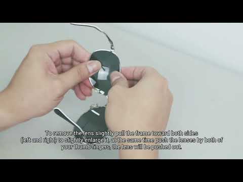 How to install Walleva Replacement Lenses for Oakley Given (OO4068 Series)