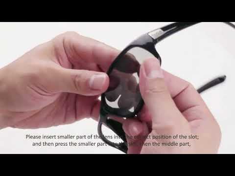 How to install Walleva Replacement Lenses for Bollé Anaconda