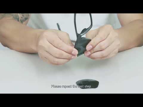 How to install Walleva Replacement Lenses for Oakley Targetline (OO9397 Series)