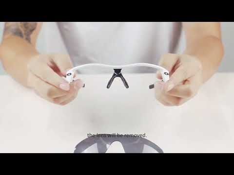 How to install Walleva Replacement Lenses for Oakley Radar Edge (OO9184 Series)