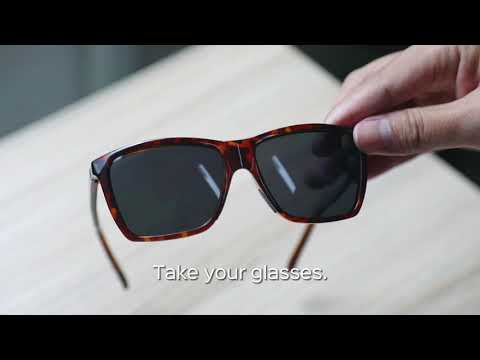 How to install Walleva Replacement Lenses for Prada Conceptual SPR51O
