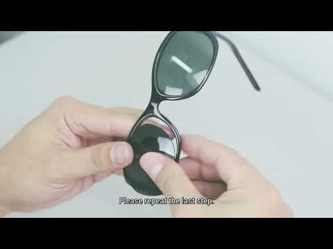 How to install Walleva Replacement Lenses for Maui Jim Kuiaha Bay