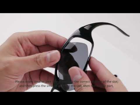 How to install Walleva Replacement Lenses for Bollé Recoil