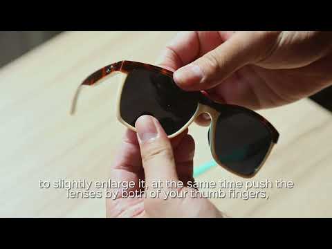 How to install Walleva Replacement Lenses for Costa Del Mar Anaa