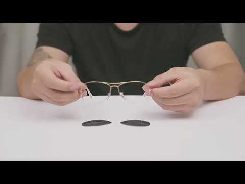 How to install Walleva Replacement Lenses for Ray-Ban RB3362 Cockpit (56mm)