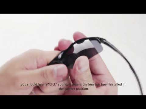 How to install Walleva Replacement Lenses for Oakley Bottle Rocket (OO9164 Series)