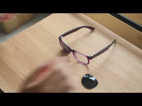 How to install Walleva Replacement Lenses for Ray-Ban RB4165 Justin (51mm)