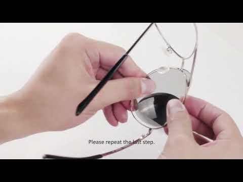 How to install Walleva Replacement Lenses for Smith Serpico