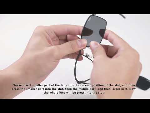 How to install Walleva Replacement Lenses for Oakley Conductor 6 (OO4106 Series)