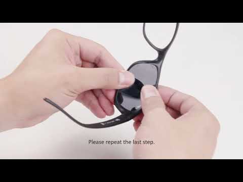 How to install Walleva Replacement Lenses for Ray-Ban RB4115