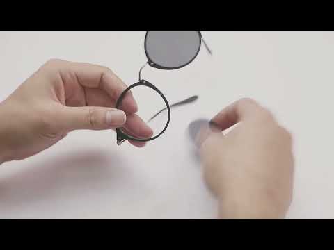 How to install Walleva Replacement Lenses for Ray-Ban RB2447 (49mm)