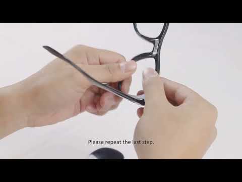 How to install Walleva Replacement Lenses for Ray-Ban Wayfarer RB4105 (50mm)