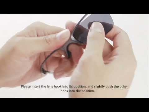 How to install Walleva Replacement Lenses for Oakley Razrwire