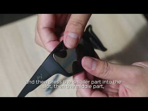 How to install Walleva Replacement Lenses for Maui Jim Local Kine