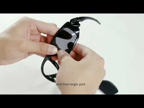 How to install Walleva Replacement Lenses for Oakley Scalpel (OO9095 Series)