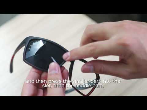 How to install Walleva Replacement Lenses for Maui Jim Alenuihaha