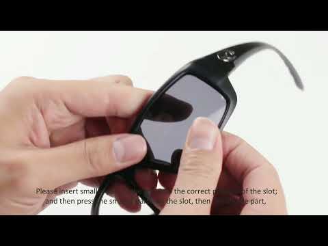 How to install Walleva Replacement Lenses for Costa Del Mar Fantail