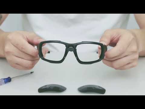 How to install Walleva Replacement Lenses for Oakley Shocktube (OO9329 Series)