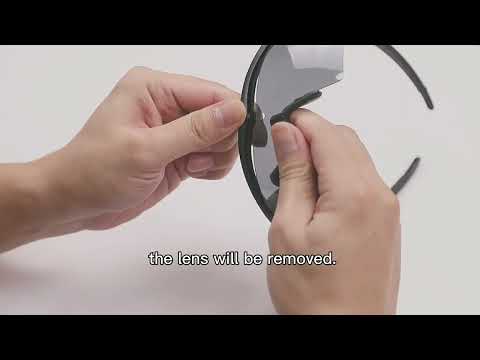 How to install Walleva Replacement Lenses for Oakley SI Industrial M Frame 2.0 Strike (OO9213 Series)