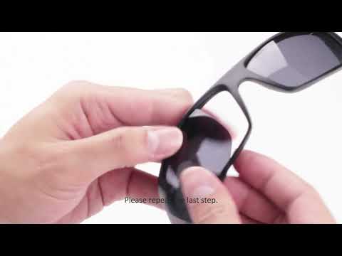 How to install Walleva Replacement Lenses for Spy Optic Logan