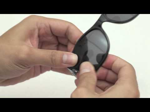 How to install Walleva Replacement Lenses for Ray-Ban Wayfarer RB2132 (55mm)