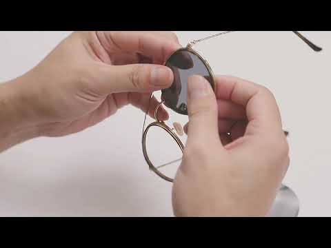 How to install Walleva Replacement Lenses for Ray-Ban RB3647-N (51mm)
