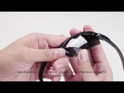 How to install Walleva Replacement Lenses for Oakley Flak 2.0 (OO9295 Series)
