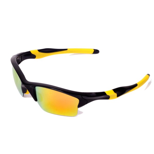 Walleva Yellow Rubber Kit For Oakley Half Jacket  XL / Half Jacket   Sunglasses