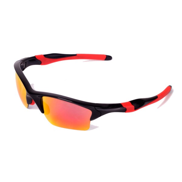 Walleva Red Rubber Kit For Oakley Half Jacket  XL / Half Jacket   Sunglasses