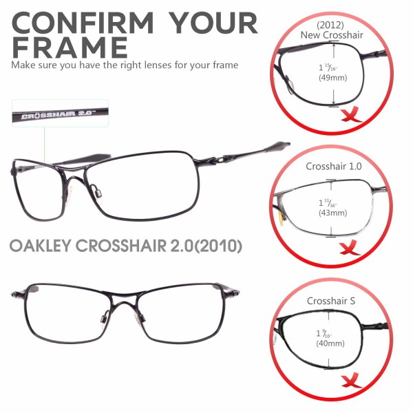 oakley crosshair polarized lenses