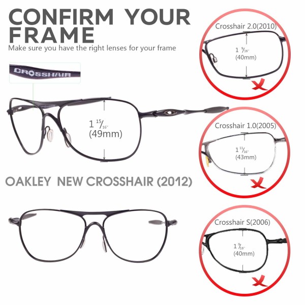 oakley crosshair titanium replacement lenses