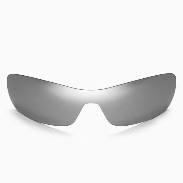 Walleva Replacement Lenses for Oakley Antix Sunglasses - Multiple Options (Titanium Mirror Coated Polarized)