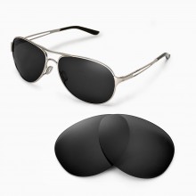 New Walleva Polarized Black Replacement Lenses for Oakley Caveat Sunglasses
