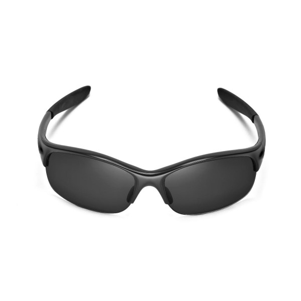 New Walleva Black Polarized Replacement Lenses For Oakley Commit SQ  Sunglasses