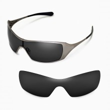 New Walleva Polarized Black Replacement Lenses for Oakley Dart Sunglasses