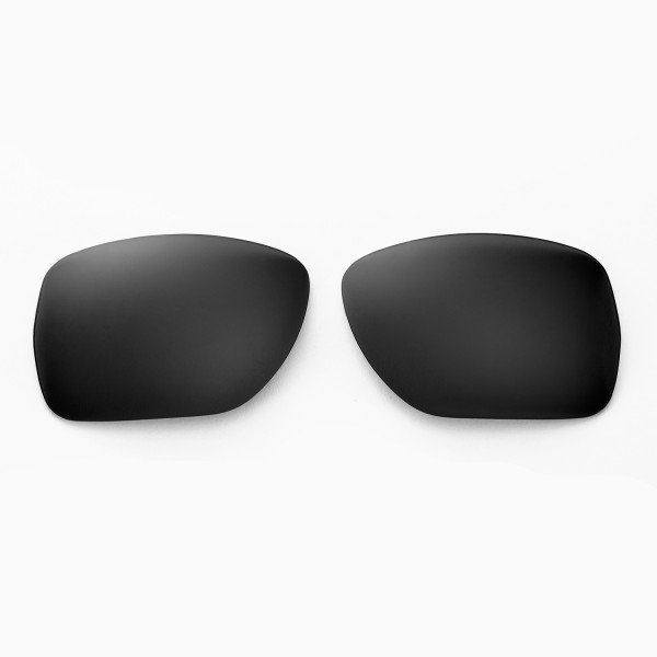 Walleva Black Polarized Replacement Lenses for Oakley Deviation Sunglasses Adult Unisex Size One Size