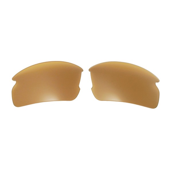 Walleva Brown Polarized Replacement Lenses for Oakley Flak Beta