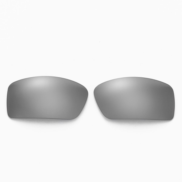 Walleva Titanium Mirror Coated Non Polarized Replacement Lenses for Oakley Gascan Sunglasses