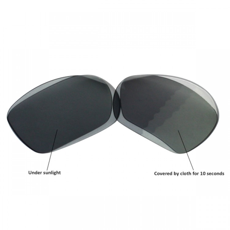 Walleva Polarized Transition/Photochromic Replacement Lenses for Oakley ...